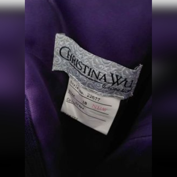 Christina Wu size 18 dress - Picture 2 of 4